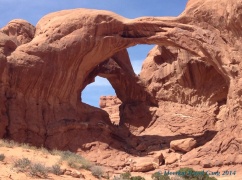 The epic, iconic Arches view and you can hike all the way into the arch