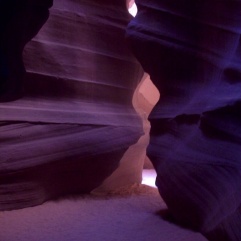 Another photo of the Candle Flame at Upper Antelope Canyon